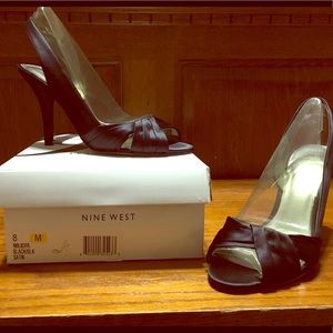 Nine West Jopa satin heels